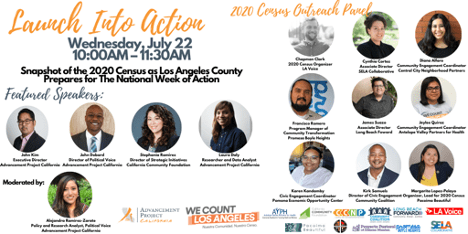 Launch to Action – Advancement Project and We Count LA Co-conveners
