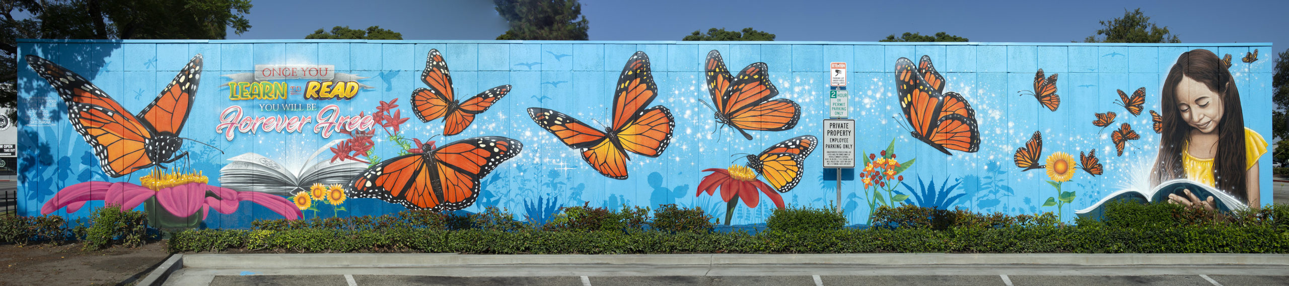 SELA Butterfly Mural_Photo Credit County of LA